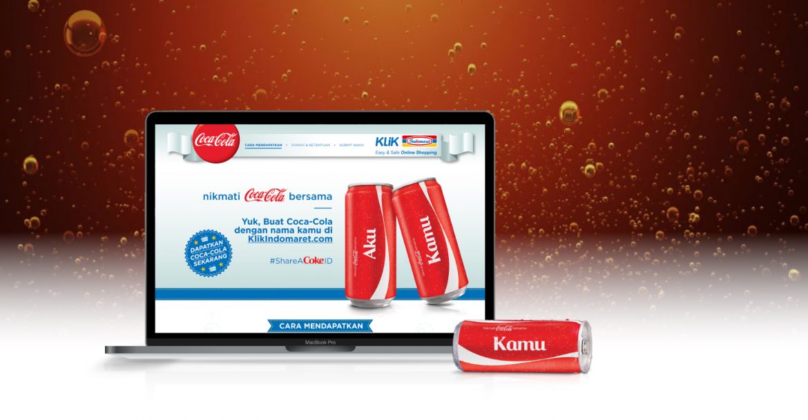 Coca cola Microsite by Grab Essentials